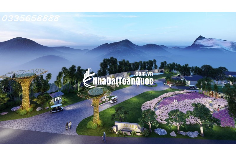 Biệt thự Takara Hoà Bình Resort - Siêu phẩm duy nhất lòng hồ Hoà Bình